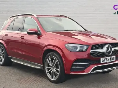 Used Mercedes GLE450 AMG line 367 HP (269 kW) 2020 Red SUV