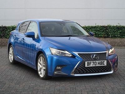 Used Lexus CT200h 2020 Blue Hatchback