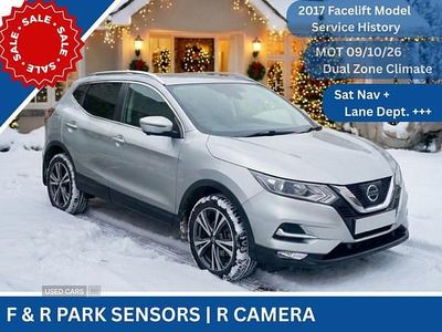 Silver Used 2017 Nissan Qashqai N-Connecta SUV | £10,987 (A bit pricey)