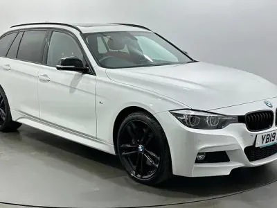 Usado BMW 320 M Sport 184 CV (135 kW) 2019 Blanco Familiar
