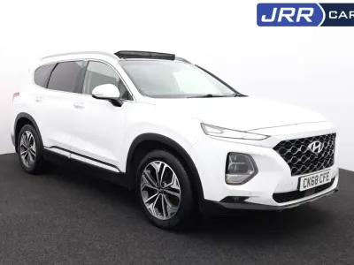 Begagnad Hyundai Santa Fe Premium SE 200 HK (147 kW) 2018 Vit SUV