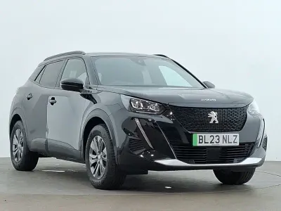 Used Peugeot e-2008 Active+ 100 kW (136 HP) 2023 Black SUV