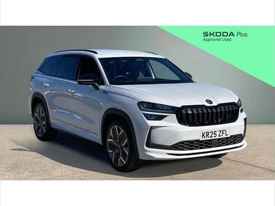 Used Skoda Kodiaq SportLine 193 HP (141 kW) 2025 White SUV