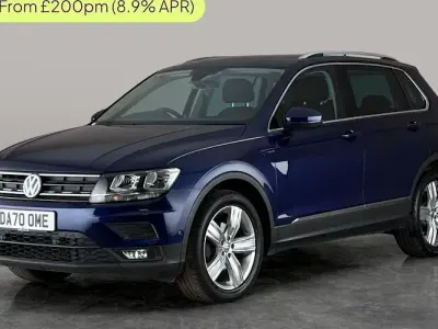 Used VW Tiguan Match 150 HP (110 kW) 2020 Blue SUV