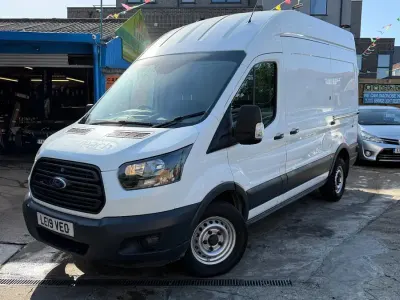 Used Ford Transit 130 HP (95 kW) 2019 White Van