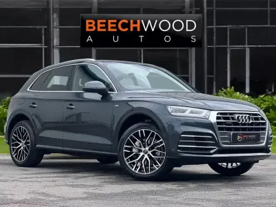Used Audi Q5 S-Line 190 HP (139 kW) 2017 Grey SUV