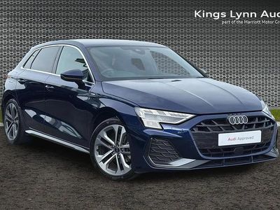 Used Audi A3 S-Line 147 HP (108 kW) 2025 Blue Hatchback