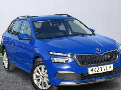 Used Skoda Kamiq SE 95 HP (69 kW) 2023 Blue SUV