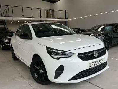 Used Vauxhall Corsa 75 HP (55 kW) 2020 White Hatchback