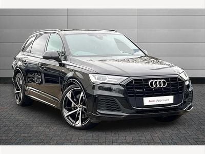 Used Audi Q7 Black Edition 340 HP (250 kW) 2022 Black SUV