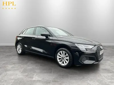 Used Audi A3 Sportback Business 150 HP (110 kW) 2022 Black Hatchback