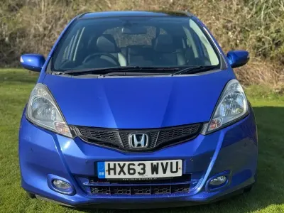 Używany Honda Jazz EX-L 99 KM (72 kW) 2013 Niebieski Hatchback