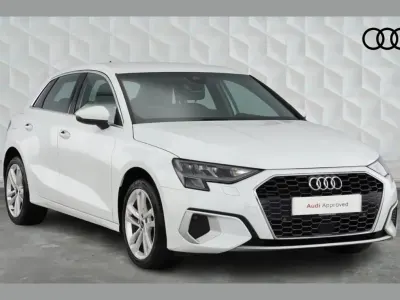 Used Audi A3 Sport 150 HP (110 kW) 2022 White Sedan