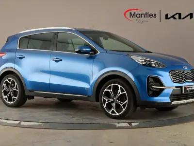 Used Kia Sportage GT-Line 174 HP (127 kW) 2021 Blue SUV