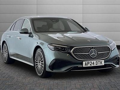 Used Mercedes E300 AMG Line Premium Plus 313 HP (230 kW) 2024 Verde silver Sedan