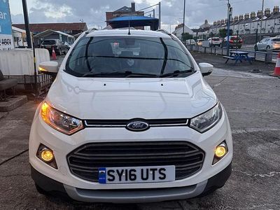 White Used 2016 Ford Ecosport Titanium SUV | £5,650 (Fair price)
