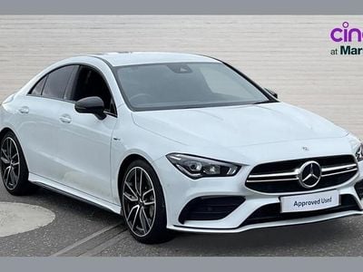Used Mercedes CLA35 AMG Premium 302 HP (222 kW) 2023 White Coupe