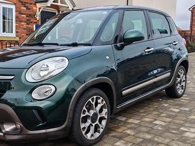 Used Fiat 500L Trekking 85 HP (62 kW) 2014 Green MPV