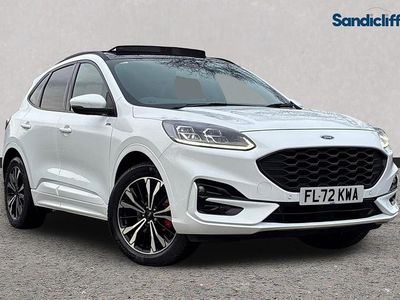 Frozen white (premium paint) Used 2022 Ford Kuga ST-Line X SUV | £19,907 (Fair price)