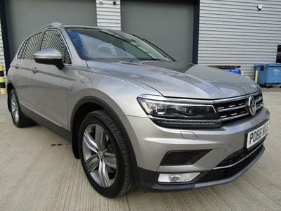 Silver Used 2016 VW Tiguan SEL SUV | £10,695 (Fair price)