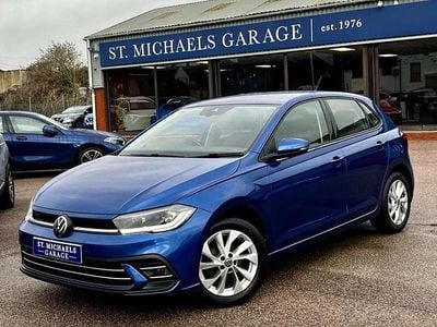 Used VW Polo Style 2022 Blue Hatchback