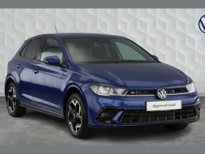 Used VW Polo R-line 115 HP (84 kW) 2025 Blue Hatchback