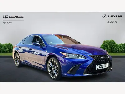 Used Lexus ES300H Sport Line 218 HP (160 kW) 2020 Blue Sedan