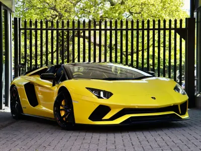 Used Lamborghini Aventador 740 HP (544 kW) 2018 Black Cabriolet