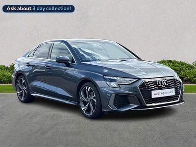 Used Audi A3 S-Line 147 HP (108 kW) 2023 Grey Sedan