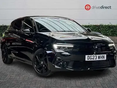 Used Vauxhall Astra S 130 HP (95 kW) 2023 Black Hatchback