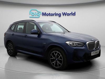 Blue Used 2021 BMW X3 M Sport SUV | £25,700 (Fair price)