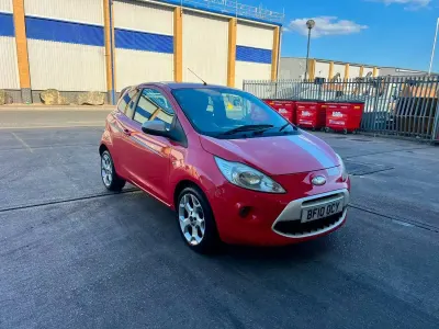 Used Ford Ka Zetec 69 HP (50 kW) 2010 Red Hatchback