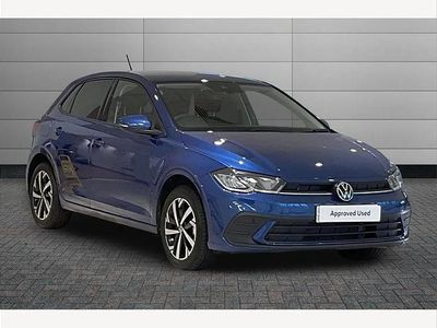 Used VW Polo Match 95 HP (69 kW) 2025 Blue Hatchback