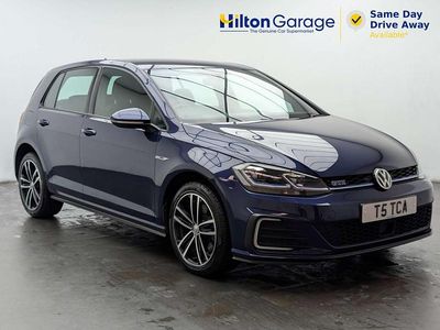 Used VW Golf VII GTE 204 HP (150 kW) 2018 Blue Hatchback