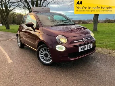 Gebraucht Fiat 500 Pop Star 69 PS (50 kW) 2016 Rot Kleinwagen