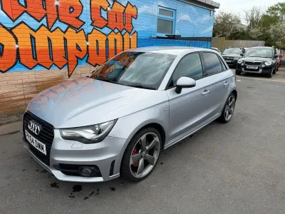 Used Audi A1 Sportback Black Edition 143 HP (105 kW) 2014 Silver Hatchback