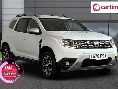 White Used 2020 Dacia Duster Prestige SUV | £10,592 (Fair price)