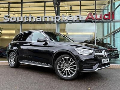Black Used 2021 Mercedes GLC300 AMG line SUV | £30,890 (Super price)