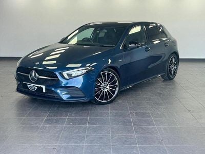 Used Mercedes A200 Exclusive 2021 Blue Hatchback