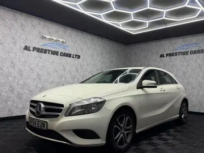 Used Mercedes A180 109 HP (80 kW) 2014 White Hatchback