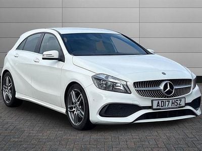 Used Mercedes A160 Executive 102 HP (75 kW) 2017 Cirrus white Hatchback