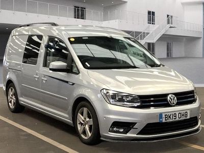 Silver Used 2019 VW Caddy Maxi MPV | £13,990 (Fair price)