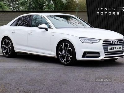 Used Audi A4 S-Line 190 HP (139 kW) 2017 White Sedan