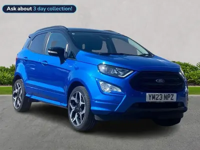 Used Ford Ecosport ST-Line 125 HP (91 kW) 2023 Blue SUV