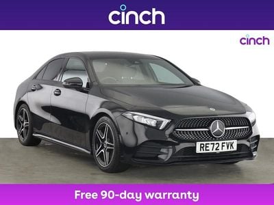 Black Used 2022 Mercedes A180 Executive Sedan | £20,899 (Fair price)