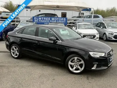 Used Audi A3 Sport 116 HP (85 kW) 2018 Black Sedan