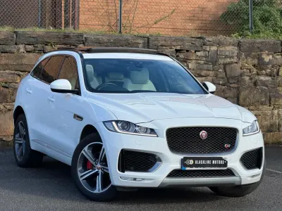 Usado Jaguar F-Pace S 300 HP (220 kW) 2018 Branco SUV