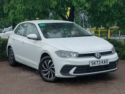 Used VW Polo Life 95 HP (69 kW) 2023 White Hatchback