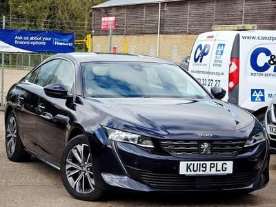 Used Peugeot 508 Allure 130 HP (95 kW) 2019 Blue Hatchback