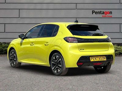 New Peugeot 208 Allure 99 HP (72 kW) 2025 Yellow Hatchback